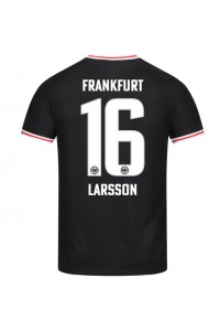 Fotbalové Dres Eintracht Frankfurt Hugo Larsson #16 Venkovní Oblečení 2023-24 Krátký Rukáv